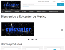 Tablet Screenshot of epicenterdemexico.com